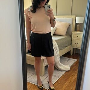 Women’s Express Size 14 Dressy Black Shorts